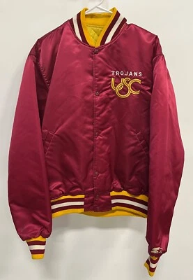 Vintage 90's Starter USC Trojans Satin Jacket Men's L - Image 1 of 4