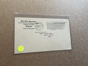 US 1943 Official Postal Card +New Issue (05) Overrun Countries #913 Neverlands - Picture 1 of 2