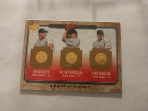 2008 Upper Deck A Piece Of History Franchise Members 3 FM3-3 Red Sox #265/799 - Picture 1 of 3