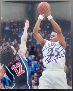 BRANDON RUSH SIGNED 8x10 PHOTO KANSAS JAYHAWKS Auto Autographed - Picture 1 of 1