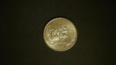 2006 P Quarter Nevada Large die chip on horses back side - Image 1 of 2