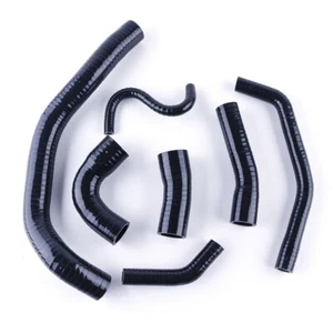 Black Silicone Radiator Coolant Hose Pipe Fit 2002-2003 Yamaha YZF -R1 YZF R1 - Picture 1 of 7