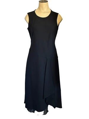 Talbots Black Sleeveless Dress Size 2P Silk Blend Pullover Party Wedding EUC - Image 1 of 4