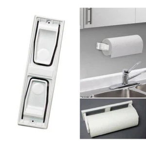 Paper Towel Roll Holder Wall Mount Cabinet Kitchen Houseware Plastic ! - Picture 1 of 1