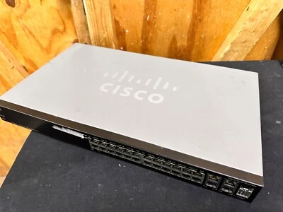 Cisco SF300-24 24-Port 10/100 Managed Switch - Please read - Image 1 of 4