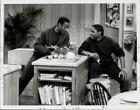 1986 Press Photo Bill Cosby &amp; Malcolm Jamal Warner on &quot;The Cosby Show&quot;