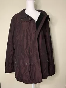 Pendleton Women's XL Rain Coat Quilted Warm Lining - Picture 1 of 6