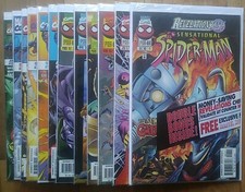 SENSATIONAL SPIDER-MAN Lot of 12 #11 12 13 14 15 16 18 19 20 21 22 23 Venom Card
