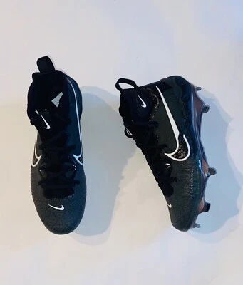 Nike Alpha Huarache NXT Size 9.5 Black/Smoke Grey Baseball Cleat DJ6517-010 - Image 1 of 4