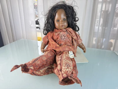 Muñeca de artista Zapf muñeca de vinilo 52 cm excelente estado - Imagen 1 de 4