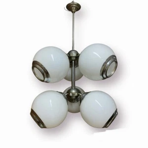 Lampadario vintage Space Age 6xE27 H 80xP 80xL 80cm prodotto d'esposizione - Picture 1 of 4