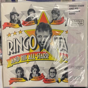 Ringo Starr His All Starr Band LP Rykodisc 1990 Vinyl  Sealed ltd edition Number - Picture 1 of 3