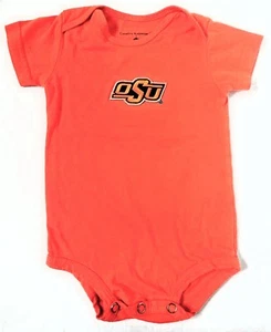 EXC Infant Baby Oklahoma State University Romper Jumpsuit Sz 3Mth - Picture 1 of 2