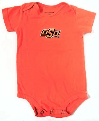 EXC Infant Baby Oklahoma State University Romper Jumpsuit Sz 3Mth - Image 1 of 2