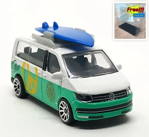 Majorette Volkswagen T6 Explorer Green / White 1/61 (3 inches) no Package - Picture 1 of 8