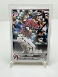 2022 Topps UK Edition #182 Seth Beer  Arizona Diamondbacks RC Baseball Card - Picture 1 of 2