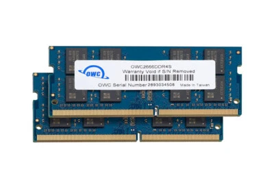 OWC 64GB (2 x 32GB) PC4-21300 DDR4 2666MHz SODIMMs ram memory upgrade - Image 1 of 2