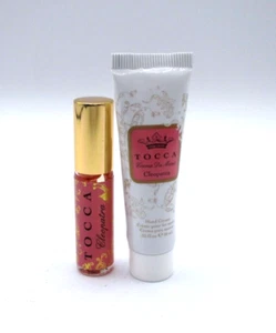 Set /2  Tocca Hand Cream Cleopatra & Eau De Parfum ~ Travel Size - Picture 1 of 1