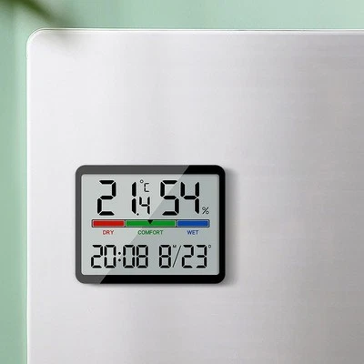 Easy to Read Digital Wall Clock with Temperature and Humidity Monitoring - Image 1 of 4
