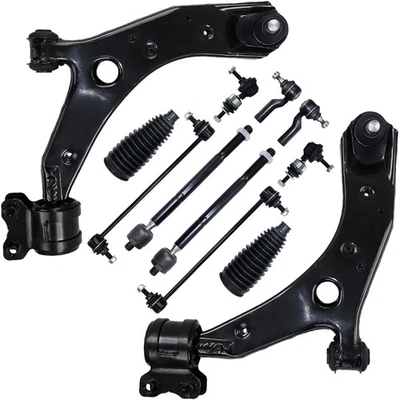 12Pcs Front Lower LH RH Control Arm Set Suspension Kit for 2004-2009 Mazda 3 5 - Image 1 of 4
