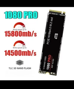 4TB Solid-State-Laufwerk 1080 Pro PCIe 4.0 NVMe M.2 SSD - Afbeelding 1 van 5