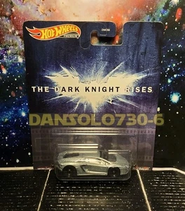 Hot Wheels Batman The Dark Knight Rises Lamborghini Aventador Coupe Realriders - Bild 1 von 2