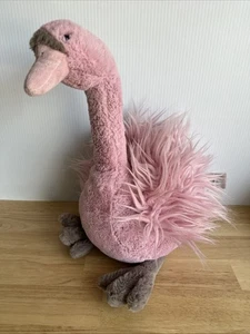 Jellycat Pink Soft Swan Plush 18” Stuffed Animal - Picture 1 of 8