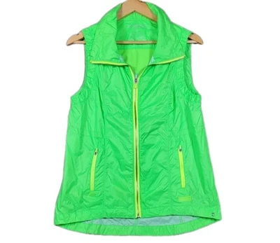 Chaqueta para mujer CALVIN KLEIN PERFORMANCE pequeña chaleco de neón ocio camiseta para correr Foto 1 de 4