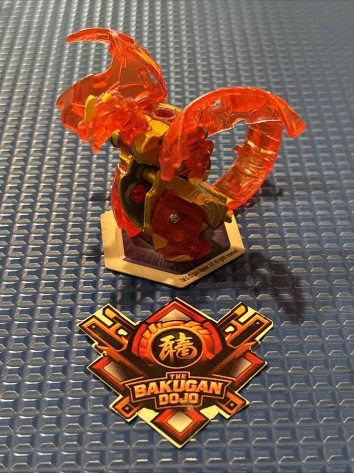 Bakugan: Evolutions | Pyrus 🔥Platinum Dragonoid | B500| Metal/Translucent ￼ - Image 1 of 4