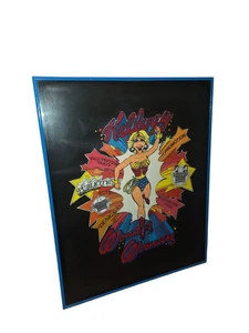Kellog Wonder Woman Superheld Vintage Werbe Werbung gerahmtes Poster - Bild 1 von 17