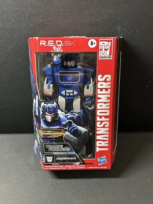 Hasbro Transformers R.E.D. G1 Soundwave Toy Action Figure - Image 1 of 2