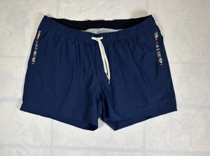 NWOT Wowie OG Short 5" Mens 2XL Stretch Lightweight Woven Lined Navy Blue - Picture 1 of 6
