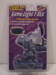 Intec Game Boy Advance GBA Purple T-Rex Game Screen Light Sealed Rare - Picture 1 of 5