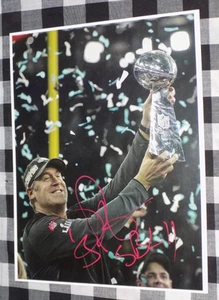 Doug Pederson Signed 8x10 Photo Philadelphia Eagles Super Bowl Champions - Picture 1 of 1