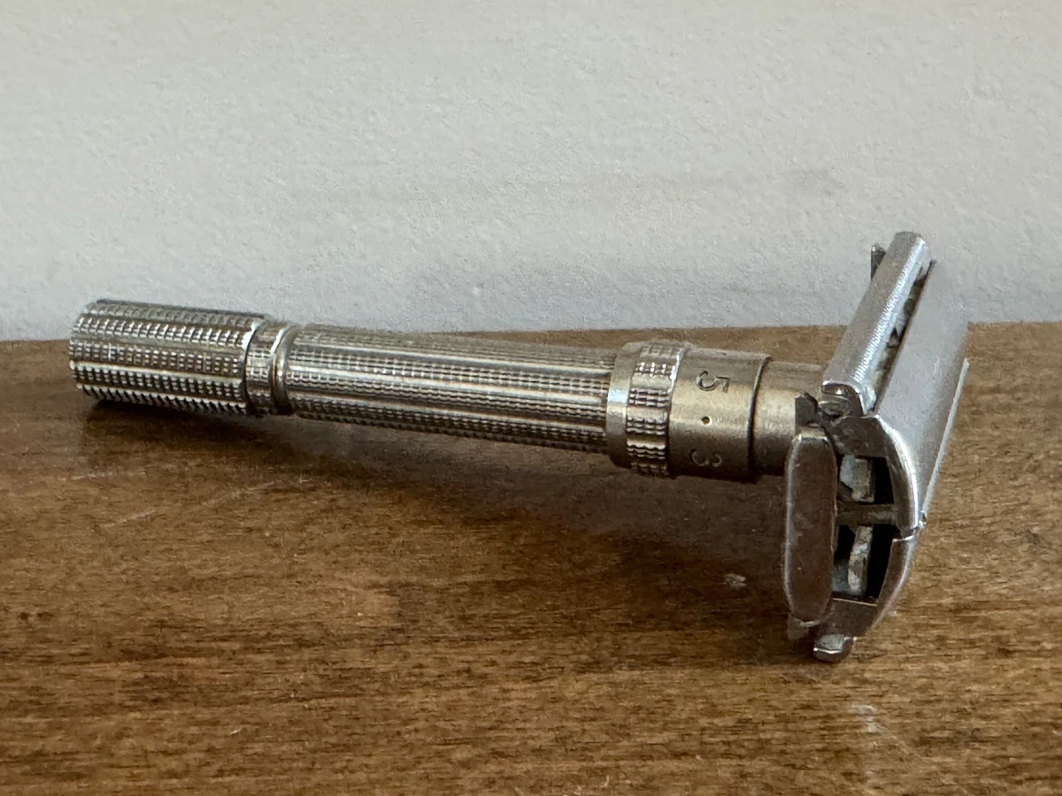 【新品】Gillette Slim Adjustable ジレット 両刃カミソリ Gilletteジレット Slim Adjustable カミソリ