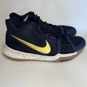 Nike Kyrie Men's Shoes Obsidian Metallic Gold Summit White Sneakers Keen 11.5 - Picture 1 of 16