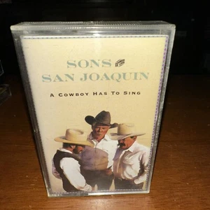 Sons of the San Joaquin A Cowboy Has To Sing cassette 1992 Warner Bros - Imagen 1 de 12
