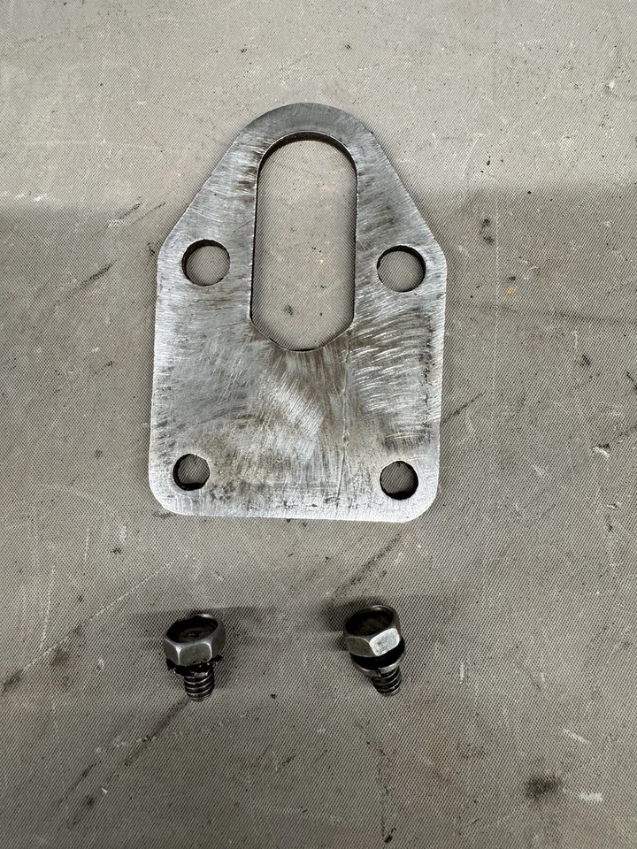 Chevy Impala Corvette 283 327 348 409 1959-1967 placa de bomba de combustible Nova Chevelle V8 Foto 1 de 4