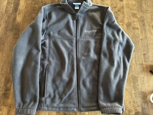 Columbia Interchange Full Zip Fleece Jacket Men’s M Medium Gray - Picture 1 of 5
