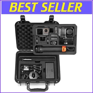Tragbarer wasserdichter Hartschalenkoffer für DJI Osmo Action 5/4/3 - 14 Fächer Aufbewahrung - Bild 1 von 10