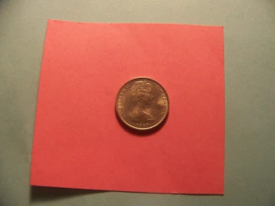 NEW ZEALAND  5 CENTS  1967  ELIZABETH II  - TUATURA  VF/EF  LUSTER  [ FREE H&S] - Image 1 of 2