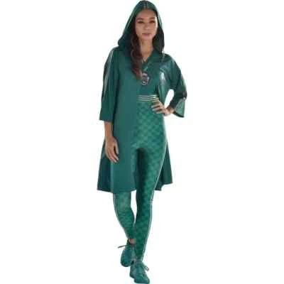 Harry Potter Slytherin Quidditch Costume Adult Womens size Medium NEW green - Image 1 of 4