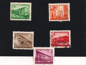 Hungary - Selection of 1951 Buildings - Used (C) - Picture 1 of 1
