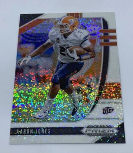 2020 Prizm Draft Picks Aaron Jones White Sparkle Packers 1 of 20 RC BGS? - Picture 1 of 2