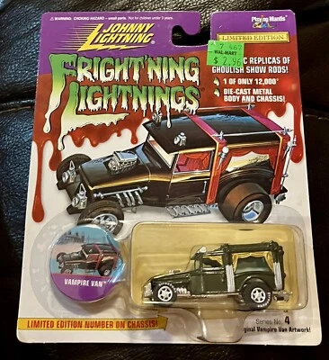 🏁 Johnny Lightning 1997 Frightning Lightnings Vampire Van Series 4 🏁 - Image 1 of 2