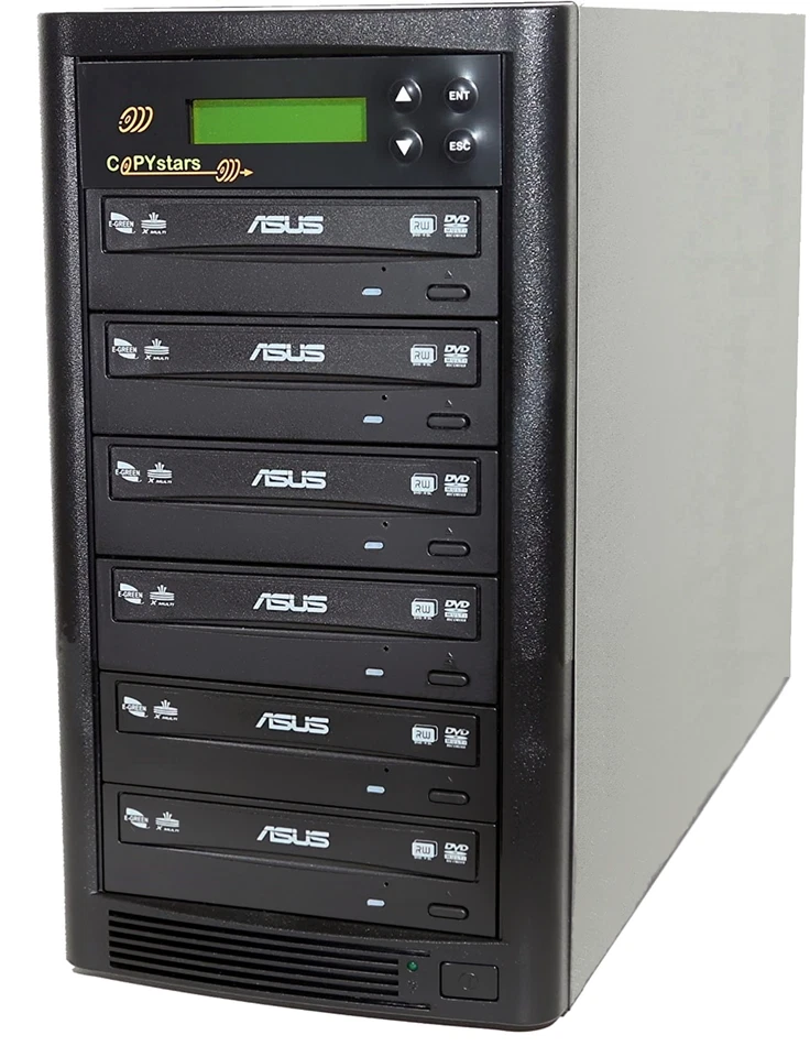 Copystars 1-5 target DVD/CD Sata  Multiple Disc  Burners Writer Duplicator Tower - Image 1 of 1