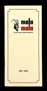 2000s South Africa Mala Mala Nat'l Rattray Game Reserve Park Vintage Booklet - Picture 1 of 5