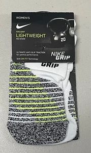 NIKE GRIP LIGHTWEIGHT NO SHOW ANTI SLIP TRACTIONS  SOCKS MEN 6-8 WOMEN 6-10 - Picture 1 of 5