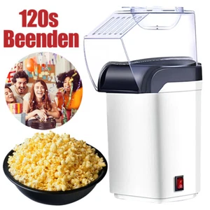 Mini Popcornmaschine Heißluft Popcorn Maker für Zuhause Zubereitung+Messbecher - Bild 1 von 24