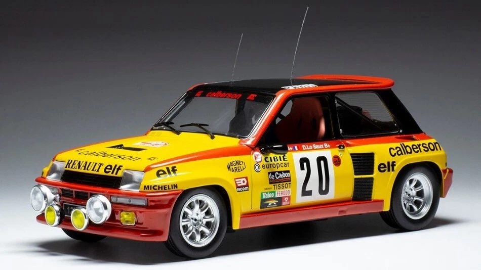 Ixo Model RENAULT 5 TURBO N.20 RALLY MONTE CARLO 1981 SABY/LE SAUX 1:18 - Immagine 1 di 1